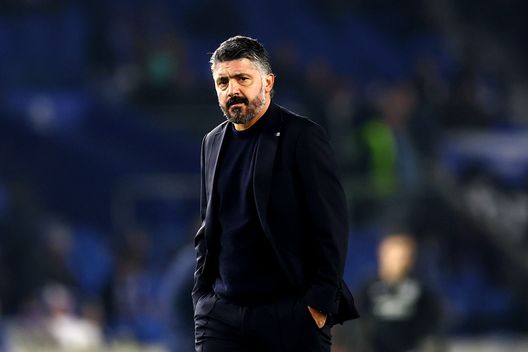 Gattuso nel periodo in cui allenava il Marsiglia. (Photo by Bryn Lennon/Getty Images) Cassano: “Gattuso è un leader, ci riporterà al Mondiale”.- immagine 4