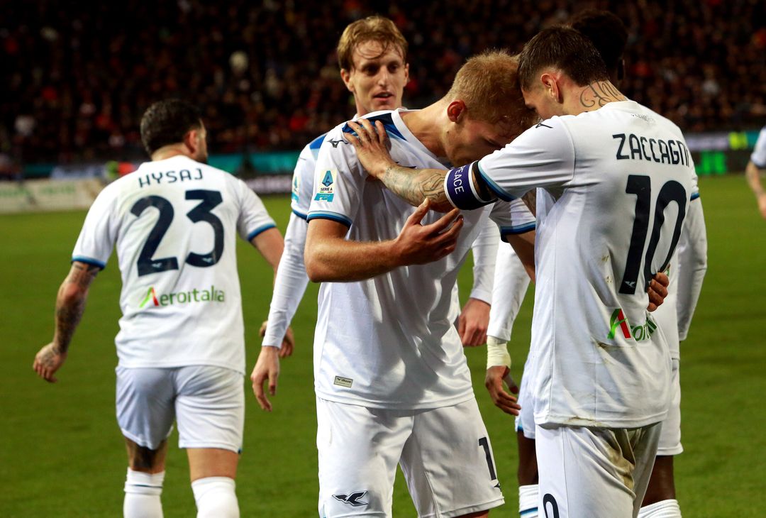 Hysaj, Rovella, Isaksen e Zaccagni