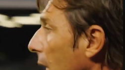 La Conte-cam di Napoli-Bologna: il tecnico azzurro scatenato in panchina