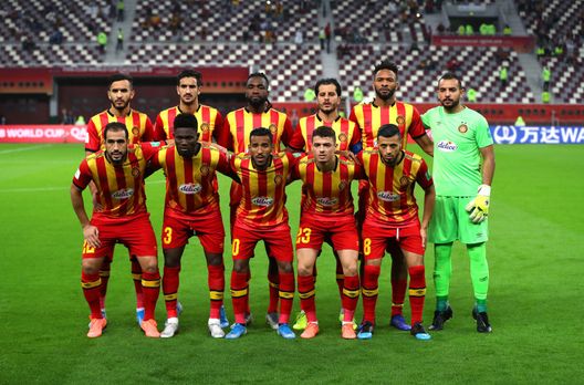 Doha, Qatar - 17 dicembre 2019: Formazione dell'Espérance Tunisi prima della partita del Mondiale per Club 2019 contro l'Al-Saad. (Foto di Francois Nel/Getty Images) Verso Espérance Tunisi-Chelsea, dove vedere la partita in tv e streaming live- immagine 2