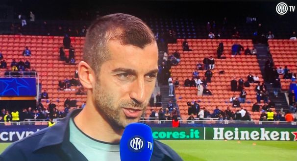 Mkhitaryan a ITV: “Condivido le parole di Bastoni. Anche stasera soffriremo insieme, sogno…” Mkhitaryan a ITV: “Condivido le parole di Bastoni. Anche stasera soffriremo insieme, sogno…” - immagine 1
