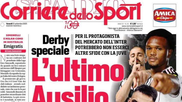 Il Napoli sui media: le prime pagine dei quotidiani di oggi- immagine 1