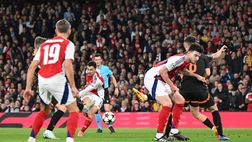 Arsenal-Shakhtar Donetsk 1-0: I Gunners dominano, ma serve un autogol per vincere
