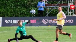 FOTO Ritiro Palermo, seduta pomeridiana al centro sportivo Aquagranda (GALLERY)
