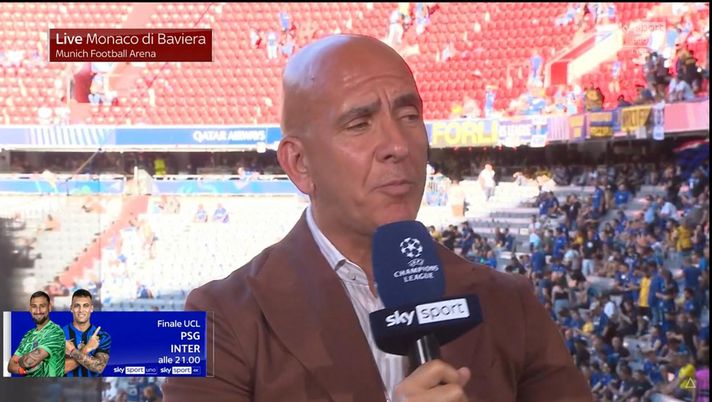 Di Canio: “Inter ha rabbia, vuole la coppa. Rispetto al PSG in campo devono pesare…” - immagine 1