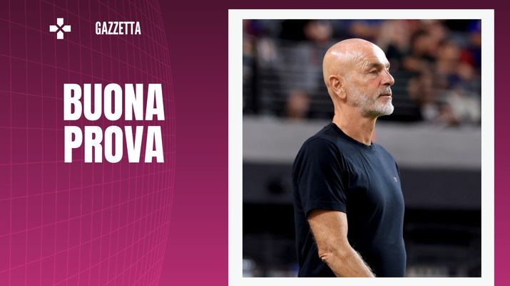 Stefano Pioli AC Milan amichevole Juventus-Milan 6-5 dcr precampionato 2023-2024