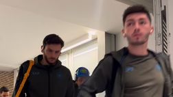 Il Napoli è tornato a casa: il pullman degli azzurri è arrivato al Maradona