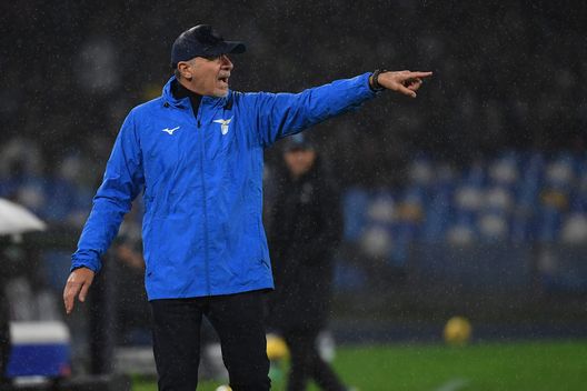 Marco Baroni, allenatore della Lazio, (Foto di Marco Rosi - SS Lazio/Getty Images) Baroni Napoli Lazio