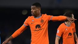 Inter, non solo De Vrij: anche Dumfries esce per un problema ai flessori