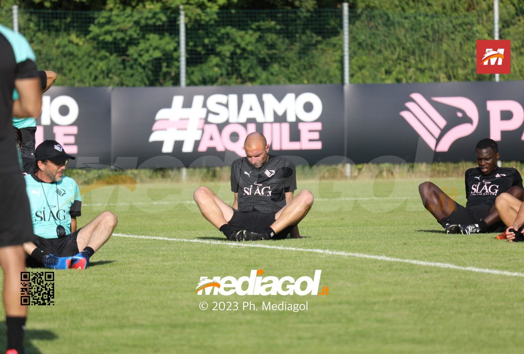 FOTO Ritiro Palermo: il primo allenamento di Brunori e compagni a Ronzone (Gallery) - immagine 7