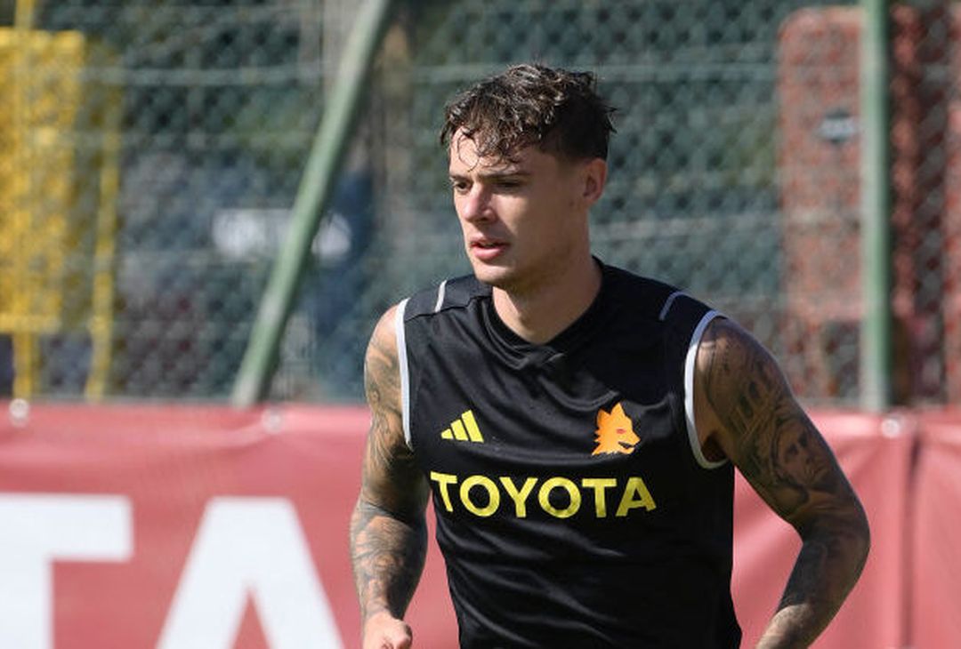 Roma, a Trigoria si lavora per preparare la sfida al Servette – FOTO GALLERY - immagine 26