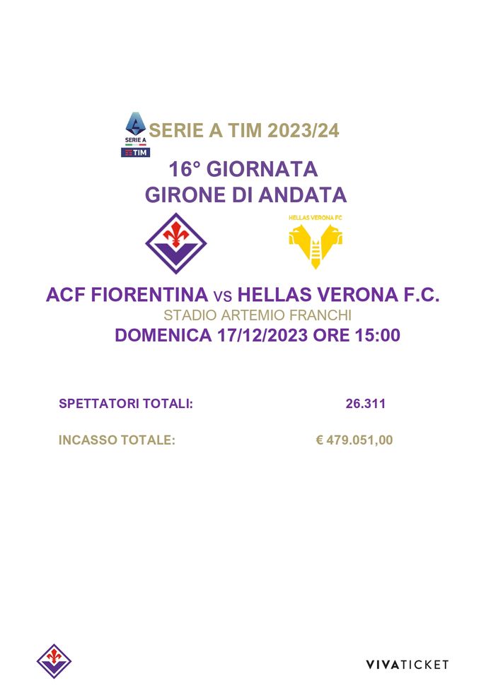 I numeri sugli spalti: il Franchi risponde presente per Fiorentina-Verona- immagine 2