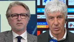 Gasperini va contro Marocchi: “Ma che stupidata, non so che esperienza hai”. E l’ex Juve replica