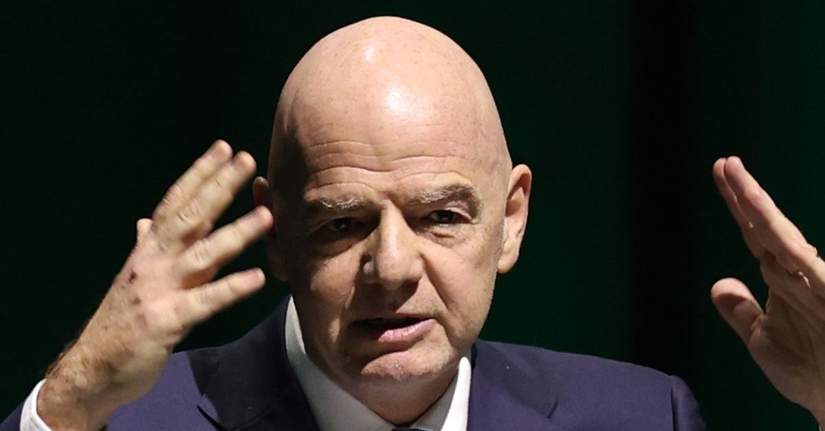 Infantino a Casa Milan: “Un piacere incontrare Furlani e Scaroni”