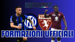 Inter-Torino, le formazioni UFFICIALI: De Vrij in difesa, a sinistra Carlos Augusto