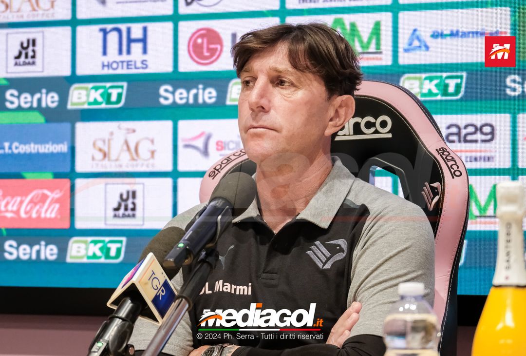 FOTO PALERMO, verso il Parma: mister Mignani in conferenza stampa (GALLERY) - immagine 11