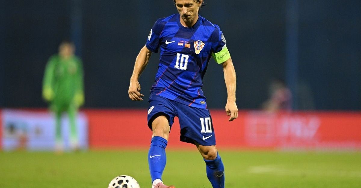 Milan, Modric festeggia sui social la vittoria in Croazia Montenegro Milan, Modric festeggia sui social la vittoria in Croazia Montenegro