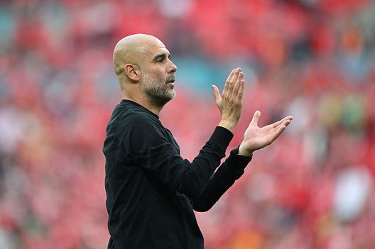 Londra, Inghilterra - 27 aprile 2025: Pep Guardiola dopo la semifinale di FA Cup contro il Nottingham Forest. (Foto di Shaun Botterill/Getty Images) Pep Guardiola sul futuro: “Dopo il Manchester City, prenderò una pausa”- immagine 3