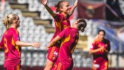 Femminile, la Roma vince all’esordio in campionato: Parma ko 4-0