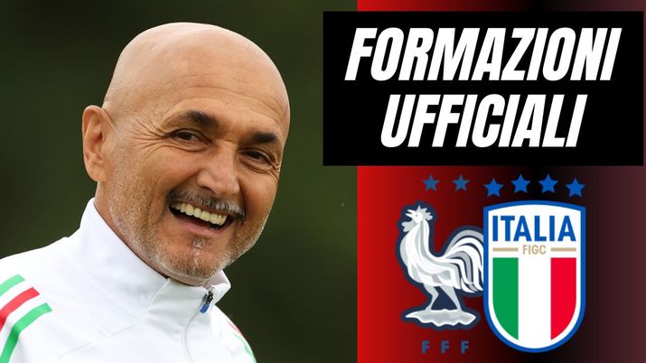 Formazioni Ufficiali Francia-Italia