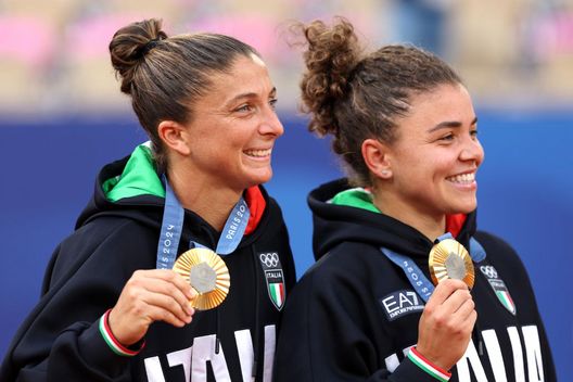 Getty Errani-Paolini urlano di gioia: “Una medaglia pazzesca”- immagine 2