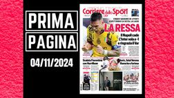 Prima pagina Corriere dello Sport: “Il Napoli cade, l’Inter vola a -1”