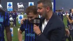 Scena surreale: Stramaccioni esulta in campo per lo scudetto Inter! – VIDEO