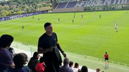 FOTO VN – Al Viola Park per la Femminile si vede una leggenda Inter: il motivo