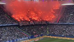 Amburgo, rissa in campo prima del derby