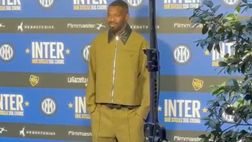 VIDEO FCIN1908 / Inter, ecco Thuram alla proiezione del film sullo Scudetto