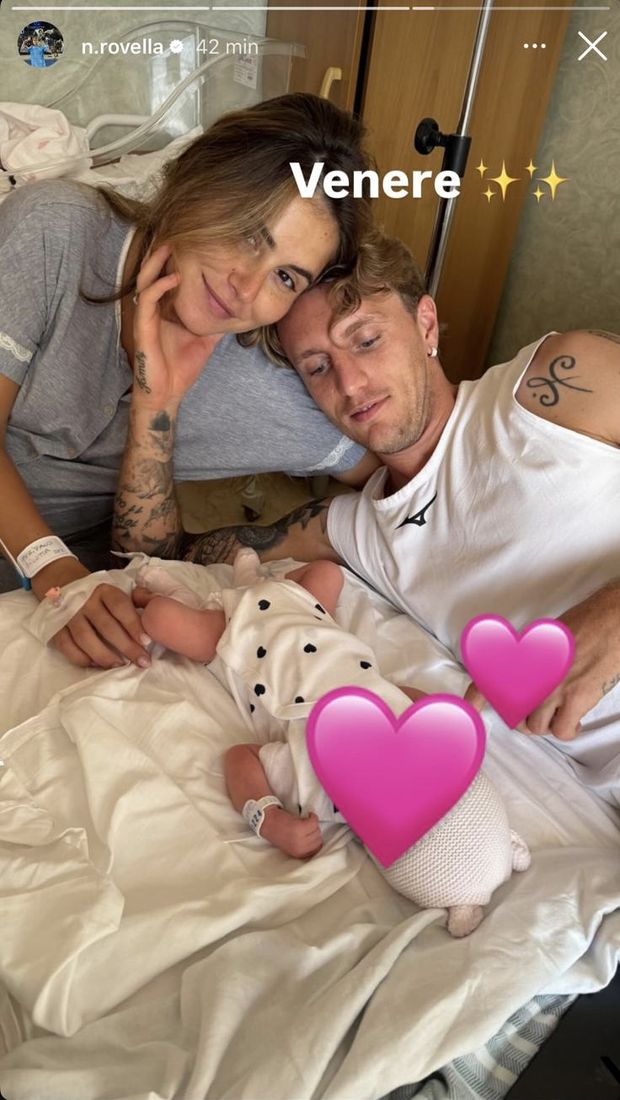 Rovella è diventato papà