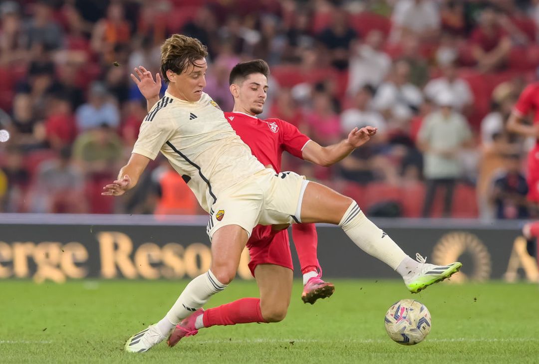 Amichevole, Partizani-Roma 1-2 – FOTO GALLERY - immagine 36