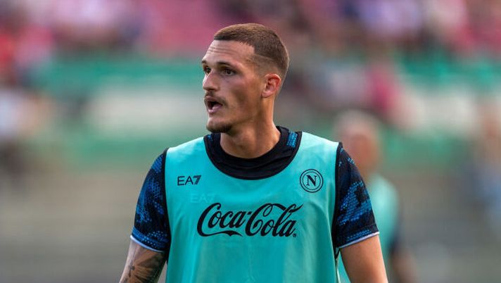 NAPLES, ITALY - JULY 25: Rafa Marin of SSC Napoli looks on during the afternoon training session at Teofilo Patini stadium on July 25, 2024 in Castel Di Sangro, Italy. (Photo by SSC NAPOLI/SSC NAPOLI via Getty Images) Rafa Marin: “Napoli un sogno che si realizza. Conte, il mio ruolo e sul posto da titolare…” - immagine 1