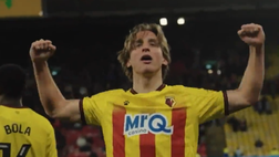 Bove, primo gol con il Watford: esultanza da brividi con tifosi e compagni (Video)