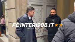 VIDEO FCIN1908 / Inter-Lipsia: Zanetti arriva in centro per il pranzo UEFA