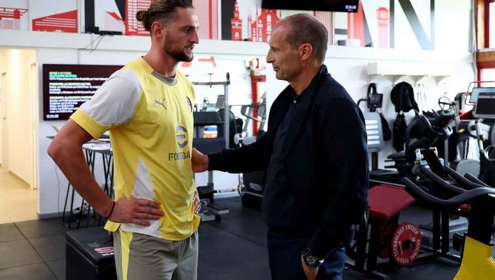 Milan, Rabiot: “Contento di aver ritrovato Allegri: ti entra nella testa”. Poi la battuta sull’ippica - immagine 1