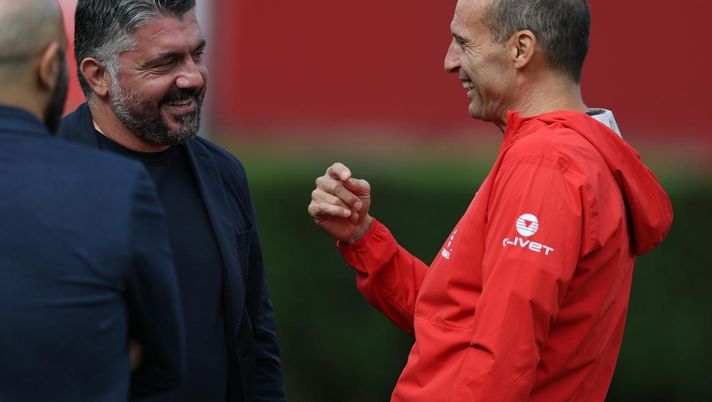 AC Milan Allegri Gattuso Milanello