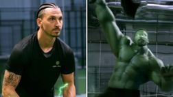 Padel, Ibrahimovic diventa Hulk durante una schiacciata | VIDEO