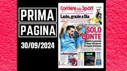 Prima pagina Corriere dello Sport: “Il Napoli di Conte al comando”