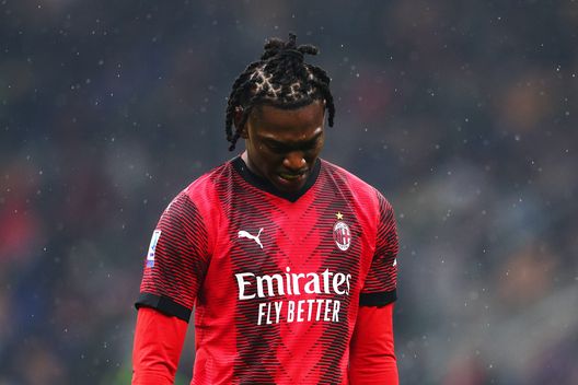 MILAN, ITALY - APRIL 22: Rafael Leao dell'AC Milan. (Photo by Francesco Scaccianoce/Getty Images) ESCLUSIVA Leao, Santos: “Rafa ostaggio del contesto rossonero. Milan, svegliati”- immagine 2