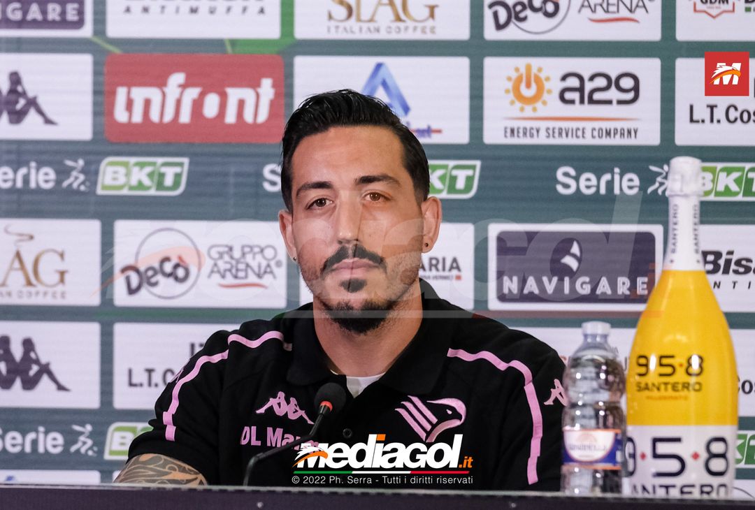 FOTO PALERMO, Francesco Di Mariano presentato in conferenza stampa (Gallery) - immagine 8