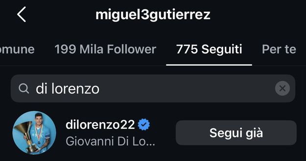 Gutierrez vicinissimo al Napoli, ha iniziato a seguire un azzurro sui social LA FOTO- immagine 2