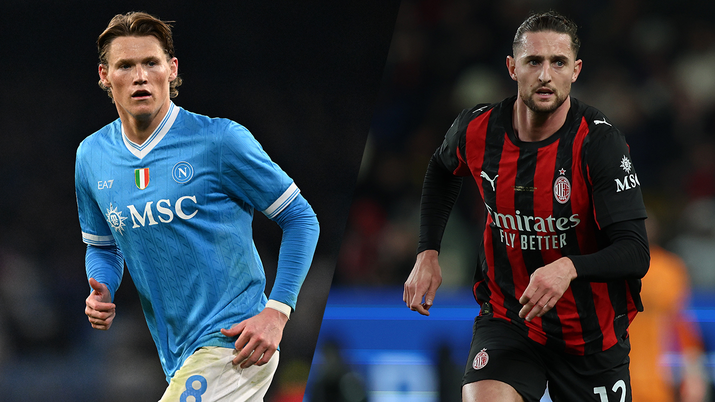 McTominay sfida Rabiot, scontro tra i game changer di Napoli e Milan: i numeri – CdS McTominay sfida Rabiot, scontro tra i game changer di Napoli e Milan: i numeri – CdS - immagine 1