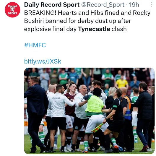 Il derby di Edimburgo paga il conto: rissa, multe e squalifiche per tutti- immagine 2