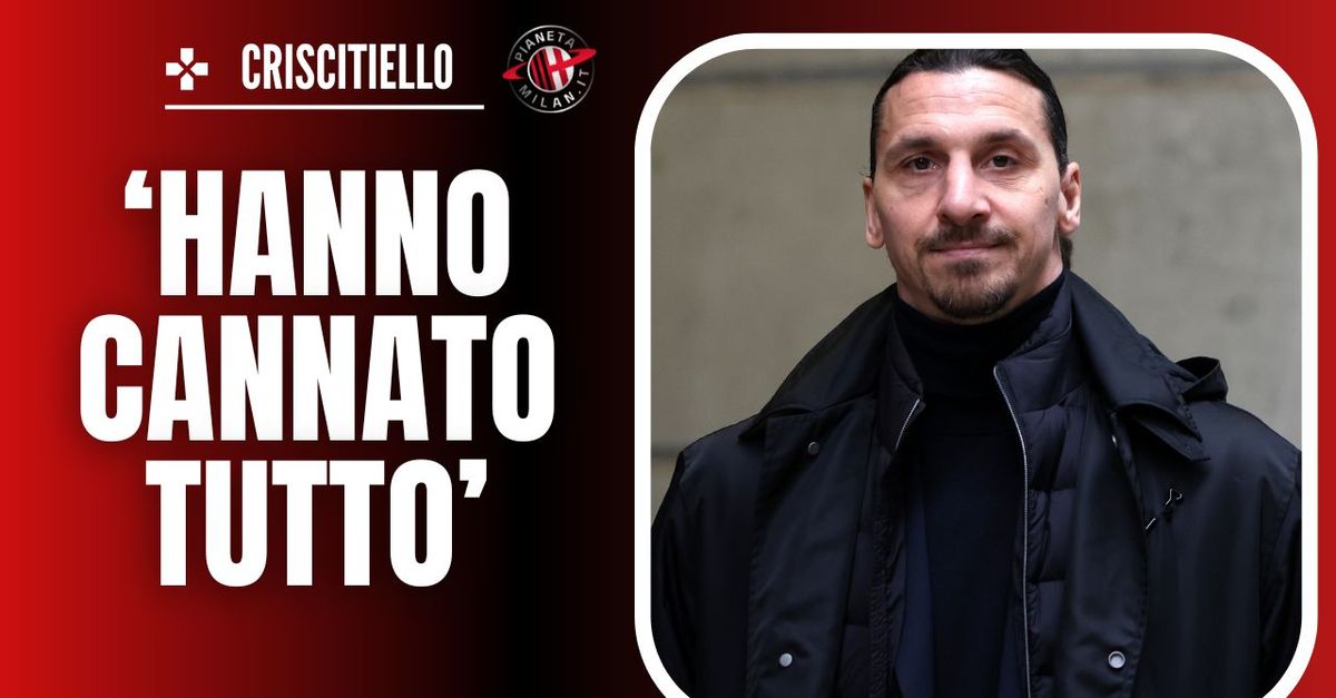 Milan, Criscitiello: “Hanno cannato tutto, anche in Serie C. Ibrahimovic, fuori”