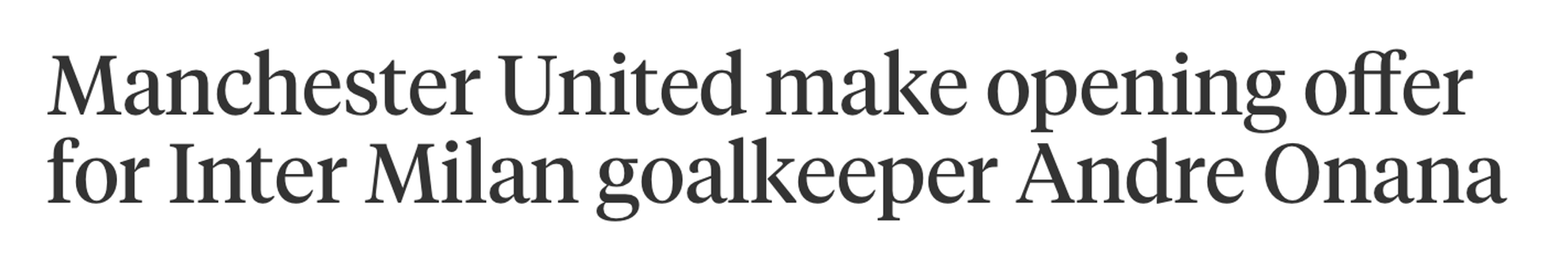 The Athletic conferma: “United, 45 mln per Onana. Inter, vuole 60: c’è una sensazione”- immagine 3