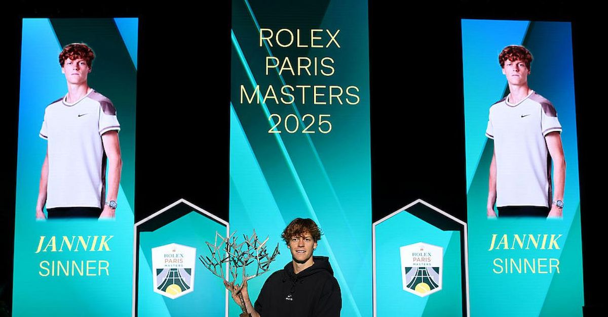 Sinner trionfa al Rolex Paris Masters: ottimi ascolti per Sky e Tv8 Sinner trionfa al Rolex Paris Masters: ottimi ascolti per Sky e Tv8