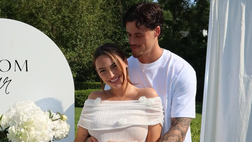 Festa in casa Svilar: il portiere della Roma è diventato papà di Lio-Mile – FOTO