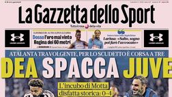 PRIMA PAGINA GAZZETTA DELLO SPORT OGGI: “Conte canta”