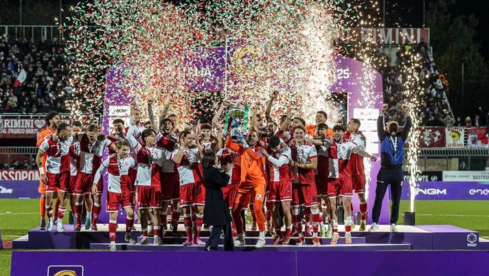 Coppa Italia di serie C, il Rimini di Buscè alza il trofeo e vola alla fase finale playoff - immagine 1